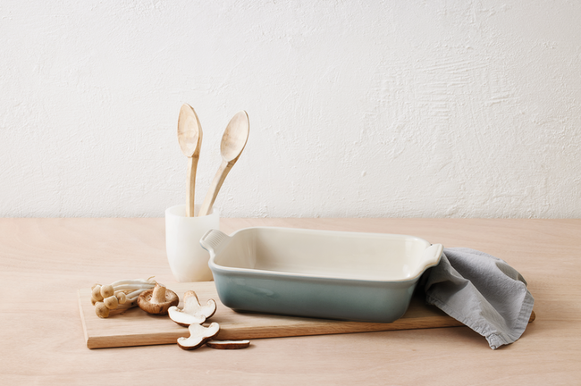 Stoneware Heritage Rectangular DishSea Salt image number 5